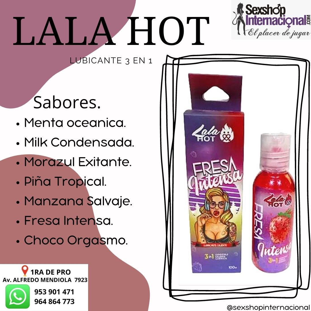 lalahott lubricante caliente gh